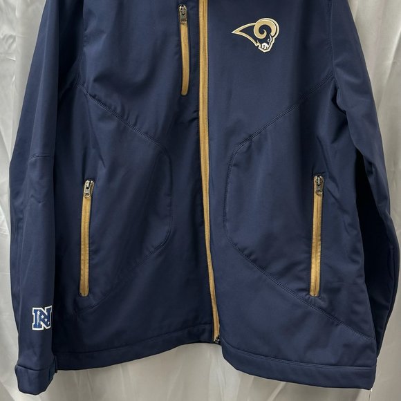NFL RAMS Team Apparel Jacket- NWT-Large - Picture 2 of 6